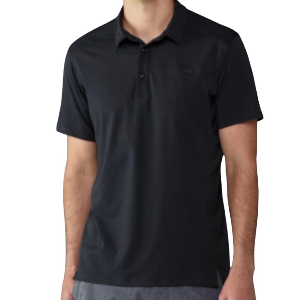 Arc'teryx Men’s Captive Short Sleeve Polo Shirt Black size L